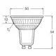 LEDVANCE LED reflektor PFM PAR16 2.4W/35W GU10 2700K 230lm 36° NonDim 15Y