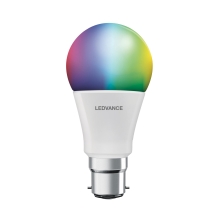 LEDVANCE LED SMART+ bulb A60 10W/60W B22d RGBW 800lm Dim 20Y ZB