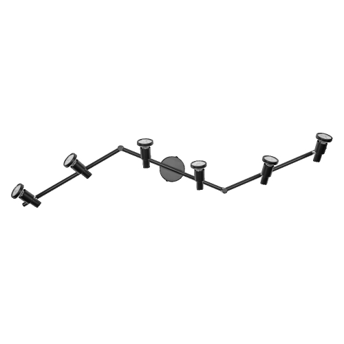 LEDVANCE LED SPOT 6X3.4W 927 GU10 BK        LEDV