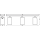 LEDVANCE LED SPOT OCTAGON 3X3.4W 927 GU10 BKLEDV