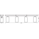 LEDVANCE LED SPOT OCTAGON 4X3.4W 927 GU10 WTLEDV
