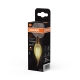 LEDVANCE LED svíčka filament 1906 B35 2.5W/22W E14 2400K 220lm NonDim 15Y zlatá