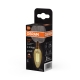 LEDVANCE LED svíčka filament 1906 B35 4W/35W E14 2400K 410lm NonDim 15Y zlatá