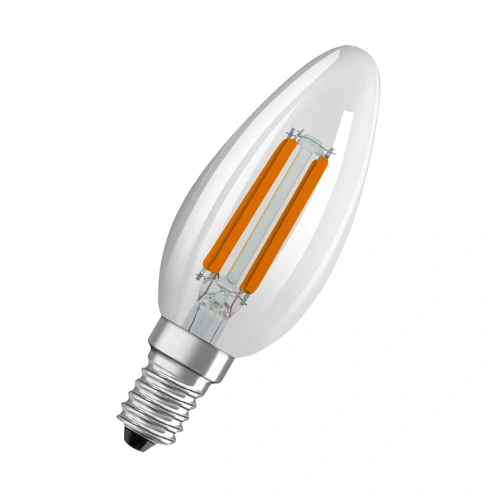 LEDVANCE LED svíčka filament PFM B35 3.4W/40W E27 2700K 470lm Dim 15Y čirá