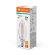 LEDVANCE LED svíčka filament VAL B35 4W/40W E14 2700K 470lm NonDim 10Y čirá