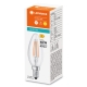 LEDVANCE LED svíčka VAL B35 4W/40W E14 2700K 470lm NonDim 15Y čirá