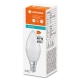 LEDVANCE LED svíčka VAL B37 4.9W/40W E14 4000K 470lm NonDim 15Y opál
