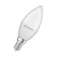LEDVANCE LED svíčka VAL B37 4.9W/40W E14 6500K 470lm NonDim 10Y opál