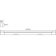 LEDVANCE LED VALUE BATTEN 1.2M 20W/840      LEDV