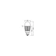 LEDVANCE LED výbojka HQL Pro 41W/125W E40 4000K 6000lm NonDim 60Y