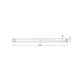 LEDVANCE LED zářivka EXT P T8 EM 0.6m 7.3W/18W G13 1100lm/840 75Y