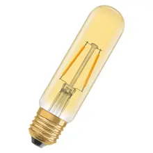 LEDVANCE LED zářivka filament 1906 T32 2.5W/20W E27 2000K 200lm NonDim 15Y zlatá