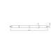 LEDVANCE LED zářivka SubstiTUBE HO AC T5 0.55m 10W/24W G5 1350lm/830 50Y