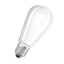 LEDVANCE LED žárovka filament 1906 ST64 6.5W/55W E27 2700K 730lm NonDim 15Y opál