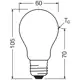 LEDVANCE LED žárovka filament SUP UE A60 3.8W/60W E27 4000K 806lm NonDim;opál