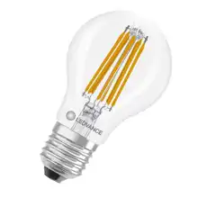 LEDVANCE LED žárovka filament SUP UE A60 7.2W/100W E27 2700K 1521lm Dim 50Y čirá