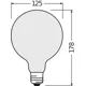 LEDVANCE LED žárovka G125 150 17W/827 230V GL FR E27 FS1