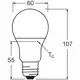 LEDVANCE LED žárovka RECY A60 8.5W/60W E27 2700K 806lm NonDim 15Y opál