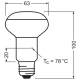 LEDVANCE LEDS R63 GROW LAMP7,5W230VFILE27FS1OSRAM