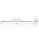 LEDVANCE LINEAR LED SWIVEL MOB SEN35CM830USBLEDV