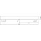 LEDVANCE linestra 3W/27W S14s 2700K 275lm Dim 25Y 300mm