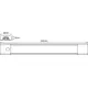 LEDVANCE liniové svítidlo Linear 4W 290lm/830/110 ° IP20 ;˙