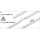 LEDVANCE liniové svítidlo LINEAR.COMP 20W 2000lm/830 IP20 50Y ;1173mm˙