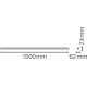 LEDVANCE liniové svítidlo LINEAR.UO 31W 4000lm/840 IP20 50Y ;1500mm˙