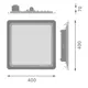 LEDVANCE Low Bay - benzinky 60W 230V 8100lm 4000K IP66 80Y V 840 DIM