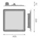 LEDVANCE Low Bay - benzinky 60W 230V 8100lm 5700K IP66 80Y V 857 DIM