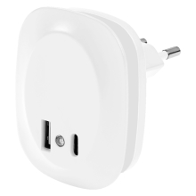 LEDVANCE LUNETTA EDGE SEN BL 830 USB A C WT LEDV