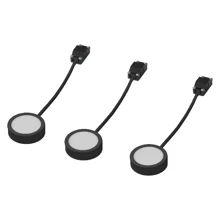 LEDVANCE nábytková lampička UNDERCABINET.SPOT.PUCK 3x3W 250lm/830 IP20 ; černá