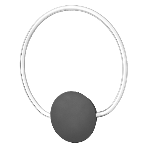 LEDVANCE nástěnné svítidlo Decor Aura 10W 1000lm/830 IP20 ClickSelect ; tm.šedá