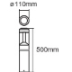 LEDVANCE nástěnné svítidlo Endura 11.5W 610lm/830/210 ° IP44 ;šedá˙