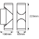 LEDVANCE nástěnné svítidlo Endura 12.5W 700lm/830/110 ° IP44 ;šedá˙