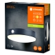 LEDVANCE nástěnné svítidlo Endura.S.SolarTossa 6W 500lm/830 IP44 ; senz. černá˙