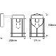 LEDVANCE nástěnné svítidlo EnduraC PostD 1xE27 IP44 nerez˙