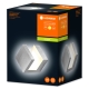 LEDVANCE nástěnné svítidlo EnduraS Pyramid 9W 600lm/830 IP44 nerez˙