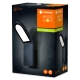 LEDVANCE nástěnné svítidlo EnduraS Wall 12W 740lm/830 IP44 tm.šedá˙