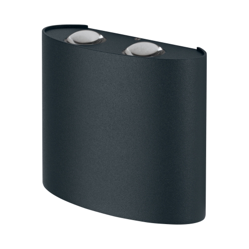 LEDVANCE nástěnné svítidlo LED Endura 10.5W 550lm/830/55 ° IP44 ;šedá