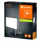 LEDVANCE nástěnné svítidlo LED Endura 27W 3000lm/840/100 ° IP55 ;šedá