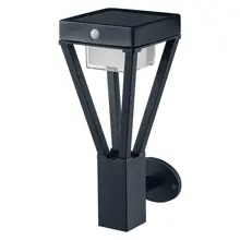 LEDVANCE nástěnné svítidlo LED EnduraS Bouquet 6W 550lm/830 IP44 senzor černá