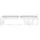 LEDVANCE nástěnné svítidlo LED EnduraStySol Glow 3.6W 180lm/830 IP44 ; tm.šedá