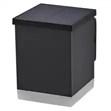 LEDVANCE nástěnné svítidlo LED EnduraStySol Quadro 0.5W 50lm/830 IP44 ; tm.šedá