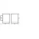 LEDVANCE nástěnné svítidlo LED EnduraStySol Quadro 0.5W 50lm/830 IP44 ; tm.šedá