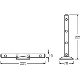 LEDVANCE nástěnné svítidlo STIXX.SI.ROL1 0.6W 25lm/865/90 ° IP20 ;˙