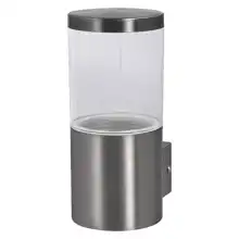 LEDVANCE nástěnné svítidlo, žárovka EnduraC Ebro 1xE27 IP44 ; nerez