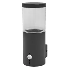 LEDVANCE nástěnné svítidlo, žárovka EnduraC Ebro 1xE27 IP44 ; tm.šedá senz.