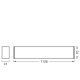 LEDVANCE OFFICE LINE CUBOID CLG 30W 840DIMWTLEDV