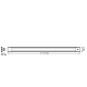 LEDVANCE OFFICE LINE CURVE SUSP 1.1M 41W 840LEDV